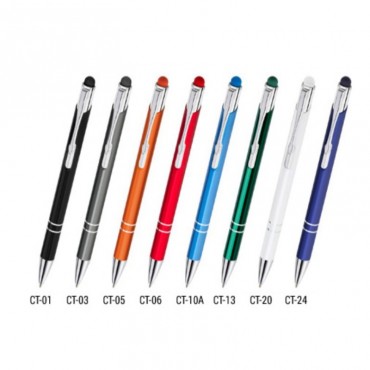 Touch pen Cosmo - długopis z końcówką do ekranów dotykowych.