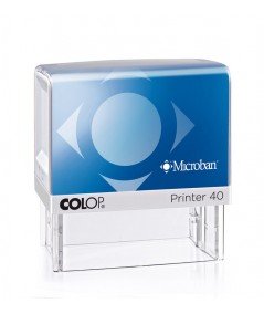 Pieczątka Colop Printer IQ 40 z powłoką antybakteryjną - Microban.