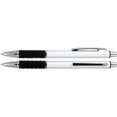 Długopis aluminiowy z gumowym uchwytem Blaster