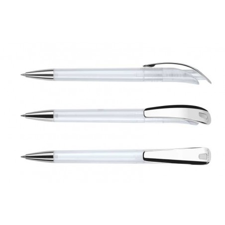 Długopis Focus Transparent Metal Clip 