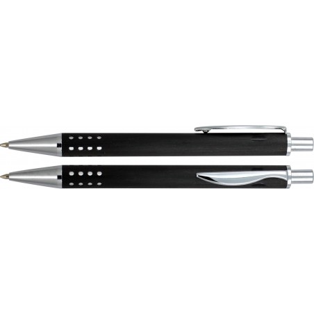 Długopis aluminiowy z chropowatą powierzchnią  Parri