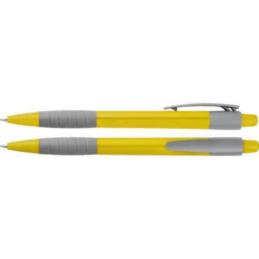 Długopis plastikowy z gumowym uchwytem Jolle
