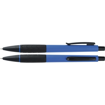 Długopis plastikowy z gumowym uchwytem Truxo