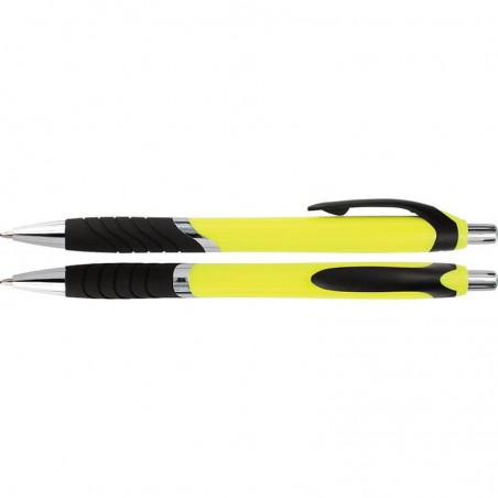 Długopis plastikowy z gumowym uchwytem Colmar